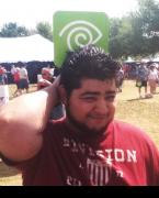 Me at the local Onion Festival 